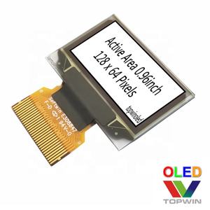 0.96英寸128x64像素白色面板连接器型有机发光二极管屏幕VG-2864KSWYG05小型有机发光二极管显示器 - Product Image 2