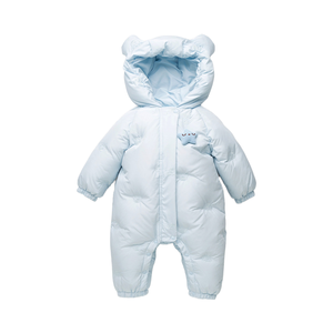 New Baby Down <strong>Jacket</strong> <strong>Jumpsuit</strong> for Boys and Girls Spring 2025 1-3 Years Zipper Closure Climbing &amp; Ski Outwear - Product Image 1