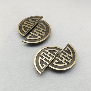 Chinese Style Zinc Alloy Cabinet Handle Round Double Happiness Design For Cabinet Doors Durable Furniture <b>Knob</b> - Product Image 5
