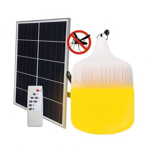 Solar LED <b>String</b> <b>Lights</b> with Retro Garden Cafe Bulb Mini <b>Outdoor</b> IP65 Rated Plastic Panel and Stake Clip for Cafe and Garden - Product Image 4