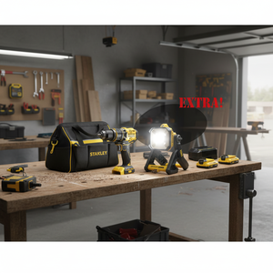 18V V20 Cordless Brushless impatto trapano Driver Kit variabile SFMCD721B + 18V V20 LED lampada da cantiere SFMCL030B - Product Image 3