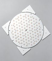 Circuit imprimé LED personnalisé en aluminium, épaisseur de la plaque de 1,5 mm, feuille de cuivre de 35 µm, circuit imprimé LED haut de gamme pour éclairage de plafond