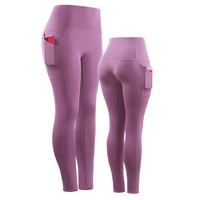 Pantalon de Yoga taille Us, livraison directe, Logo personnalisé, Polyester, séchage rapide, Fitness, entraînement, danse, vêtements pour femmes, Leggings de Compression