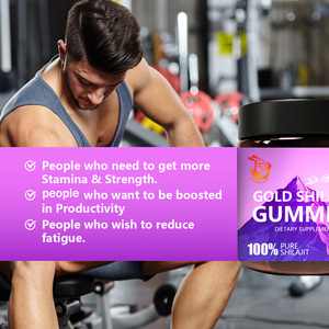Gummies de Shilajit de l'Himalaya Or les plus vendues avec Cholestérol, Sodium et Fibres Alimentaires pour Optimiser la Fonction Cérébrale - Product Image 5