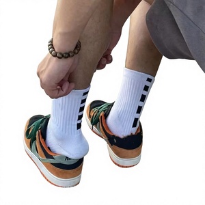 Cross-border 19bna Unbranded Long Embroidered American-style Basketball Socks Terry-lined Thickened Trendy Casual Sports ODM - Product Image 4