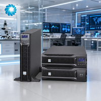 DX RT 3kVA 온라인 이중 변환 UPS 3000VA 랙 타워형 1상 순수 정현파 무정전 전원 공급 장치 (서버실용)