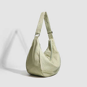 กระเป๋าสะพายไหล่สไตล์ลำลองทันสมัยบุด้วยโพลีเอสเตอร์พร้อมซิปปิดแบบใหม่ - Product Image 6