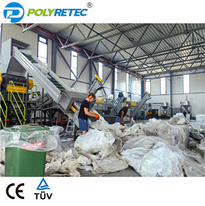 Polytec PP xi măng túi nhựa tái chế máy giặt màng nhựa dệt Túi nghiền ma sát giặt sấy dòng - Product Image 4