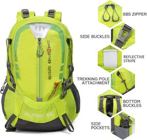 Muestra Gratuita de Mochila Multifuncional de Gran Capacidad, Impermeable, Antirrobo, para Viajes de Negocios, Senderismo, para Hombres y Mujeres - Product Image 5