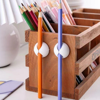 Support de câble universel léger en silicone, clip pour voiture, bureau, mur, organisateur de câbles USB rond, pince de maintien