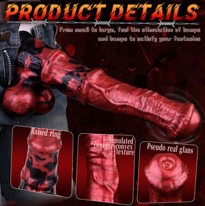 2025 Mode Pferde-Dildo Fantasy-Tier-Serie Sexspielzeug für Anale und Vaginale Massage Silikon Erotikspielzeug - Product Image 5