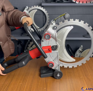 Scie à anneau pour béton sans balais, scie à béton domestique, scie à anneau <span class=keywords><strong>portable</strong></span> pour la découpe de murs en béton - Product Image 4