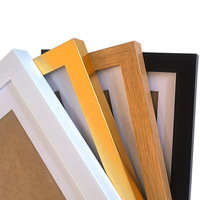 Offres Spéciales Cadre de photos en plastique de 8.5x11 pouces Design moderne personnalisé Cadre de peinture écologique de style simple pour bureau ou mur