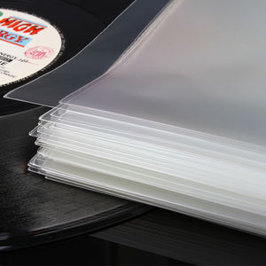 Cubierta protectora exterior personalizada, funda de <span class=keywords><strong>vinilo</strong></span> resellable a prueba de polvo, transparente, bolsas de embalaje BOPP - Product Image 4