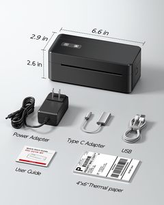 Phomemo 2410 A <span class=keywords><strong>M</strong></span> A Z Op Fba Label Printer Thermische Printer 4X6 Verzendlabel Thermische Printer - Product Image 2