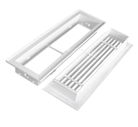 Nouveau produit : Diffuseur d'air linéaire carré en aluminium détachable à 0 degré avec design durable et réglable pour système CVC