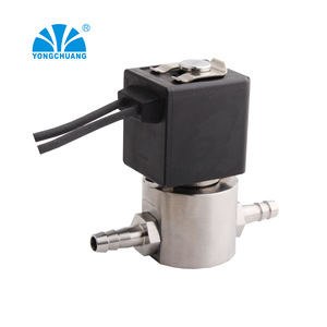 Yongchuang Solenoid Valve YCFP11 04 Stainless Steel 1/4 In Port DC 12V For Water Media Control - Product Image 3