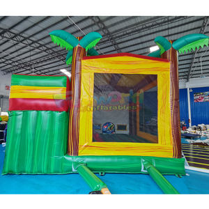 Combo Inflable de Dinosaurio con Tobogán, Castillo Hinchable Comercial para Niños, Zona de Saltos - Product Image 3