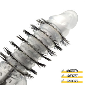 Ensemble de anneaux péniens à dents barbelées pour retarder l'éjaculation masculine, usage adulte - Product Image 2