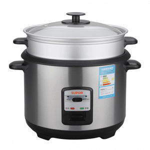Autocuiseur électrique multifonction Supor 5L en acier inoxydable pour cuisson, cuisson à la vapeur, chauffage et maintien au chaud - Product Image 1