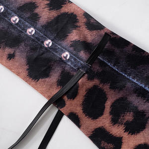 Vestidos Largos Ajustados con Estampado de Posicionamiento para Mujer, Moda - Product Image 6