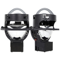 A9 Lentille de projecteur Bi-LED 3 pouces 3.0 Phare LED Faisceau haut/bas 240W Phare laser RHD 12V Feux tout-terrain Accessoires automobiles