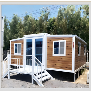 <span class=keywords><strong>Nuova</strong></span> Casa Container Modulare Pieghevole a Doppia Ala Espandibile, Edificio per Uffici Prefabbricato, Appartamento Moderno, Fattoria - Product Image 5