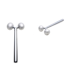 Factory Skin Firming 3D Facial Massager <strong>Metal</strong> <strong>Face</strong> <strong>Roller</strong> Skin Care Tools for <strong>Face</strong> - Product Image 1
