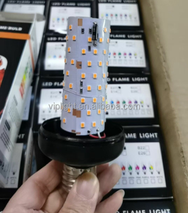 カスタムロゴ入り、お買い得価格の家庭用室内<span class=keywords><strong>LED</strong></span>炎電球、重力感知効果付き、E27口金 - Product Image 2