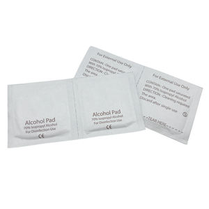 Venta directa Toallitas médicas con alcohol 70% Almohadillas de preparación con alcohol isopropílico Ecológico 6x6cm Hisopo con alcohol - Product Image 2