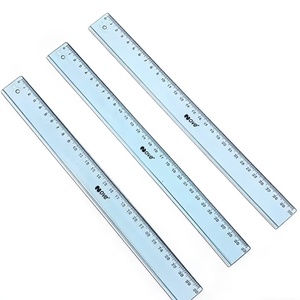 Regla de Dibujo Recta Transparente Simple de Plástico para Estudiantes, Material Escolar y de Oficina a Buen Precio y en Oferta - Product Image 2