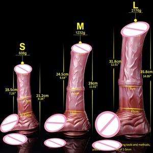 YOCY Giant Horse <b>Dildo</b> 8.8cm Thick Realistic Animal Penis Huge Cock Anal Orgasm Masturbator With Sucker Sex Toy for Women Men - Product Image 6