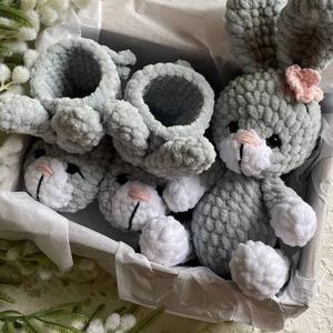 Chaussons Bébé en Coton Tricoté Doux et Mignon à Motif Ours Cartoon <span class=keywords><strong>pour</strong></span> Enfants, Nouveau Style Chaussures de Lit en <span class=keywords><strong>Crochet</strong></span> <span class=keywords><strong>pour</strong></span> Bébé - Product Image 3
