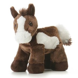 Cavallo di Peluche Personalizzato OEM Prodotto in Cina, in Poliestere con Imbottitura in Cotone PP, Morbido Marrone, Regalo per Bambini - Product Image 5