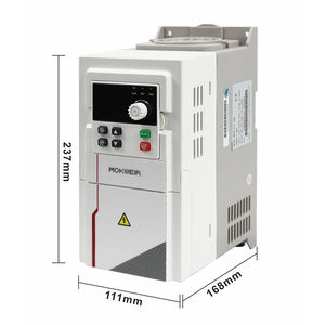 Enkelfasige 1,5kW-4kW VFD-omvormer 220V AC-aandrijving frequentieregelaar variador de frecuencia motor voor 380V nominale motor - Product Image 4