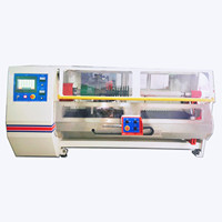 Máquina Cortadora de Rollos de Cinta Adhesiva Automática de Alta Precisión JCD, 1600 mm, Eje Único, Cortadora de Película de Poliéster, Motor Servo AC, PLC