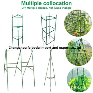 Adjustable Plastic Tomato Cage for Climbing Plants Garden Trellis with Stakes for Tomato Vegetable <strong>Flower</strong> <strong>Support</strong> - Product Image 4