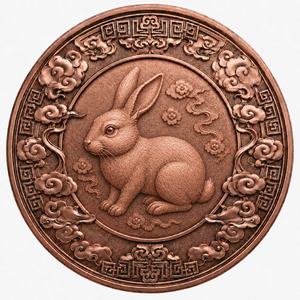 Medalla de Cobre Conmemorativa de la <span class=keywords><strong>Serie</strong></span> de 12 Animales del Zodiaco Chino, 1 oz, Moneda de Cobre Artística para Regalo de Recuerdo de la Cultura Oriental - Product Image 1