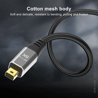 Câble Mini DisplayPort 6FT 8k 60Hz, câble d'extension Mini DisplayPort mâle vers mâle 8K pour Mini DP PC/ordinateur portable
