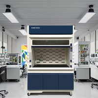 Armoires de fumées biologiques de Digestion acide de polypropylène pour l'école laboratoire chimie industriel laboratoire hottes de Ventilation école