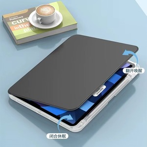 เคสใสสำหรับ iPad Air 6 รุ่นใหม่ พร้อมฝาปิดป้องกันแบบหมุนได้ สำหรับ Pro 11 และ Mini 6 พร้อมช่องใส่ดินสอ - Product Image 2