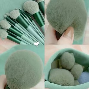 Custom Logo 13Pcs Makeup Brush Set Highlight Powder <b>Blush</b> Eye Brush with Storage <b>Bag</b> - Product Image 2