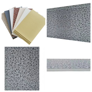 Panneau décoratif en acier galvanisé facile à installer, panneau sandwich isolé en mousse PU, insonorisant, antirouille, pour murs et toits extérieurs - Product Image 2