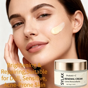 SYLAX PROBIOTIC+C RENEWAL CREAM - Soin de la peau haut de gamme avec probiotiques et vitamine C pour une hydratation douce et une peau éclatante - Product Image 2