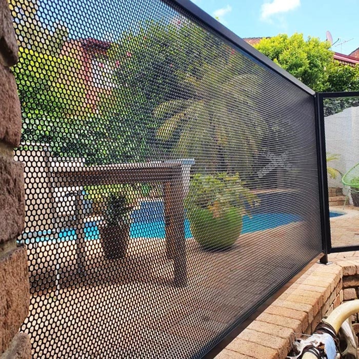 Perforated Pool Panel 2meter Kit Aluminium