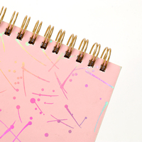 Carnet à spirale de bureau en gros avec dos en carton et onglets codés par couleur pour la gestion de projets