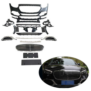 Pièces détachées pour kit de carrosserie Classe E W213 Upgrade May/bach Kits de modification du diffuseur de pare-chocs avant et arrière pour Mercedes-Benz W213 2020-2024 - Product Image 2