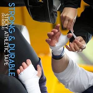 Bande de contention rigide en coton HLK 5cm x 7m et 3.8cm x 9.1m pour l'escalade, la boxe, et le sport, avec oxyde de zinc - Product Image 2