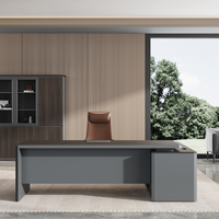 Bureau de direction de luxe moderne avec tiroirs pour le bureau - Vente en gros de mobilier de bureau