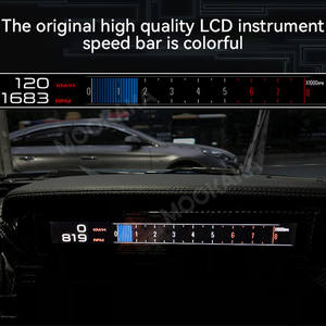 福特野马2015-2023仪表板液晶仪表板驾驶舱速度计副驾驶仪表的MOOKAKA数字集群 - Product Image 3